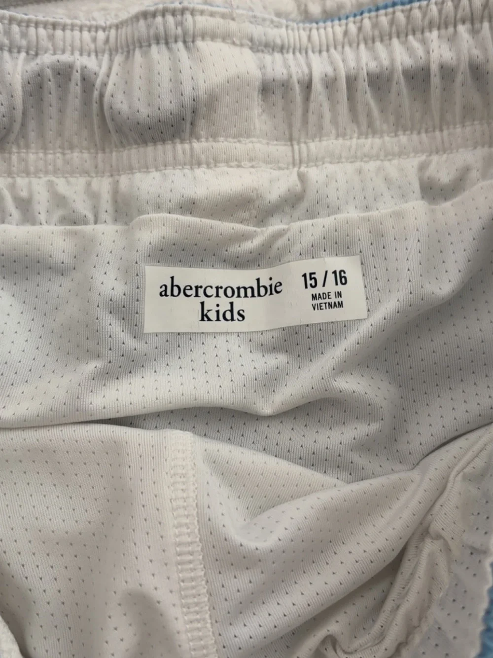 abercrombie kids Blue and Green Tie-Dye Swim Shorts